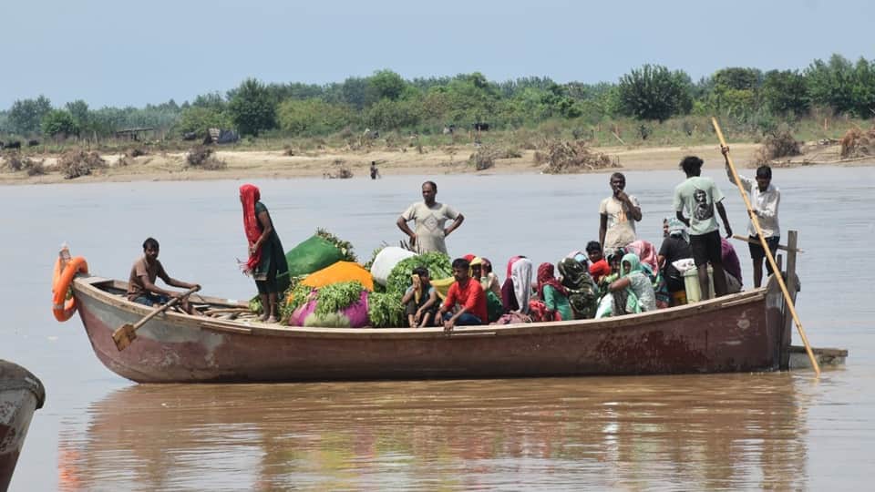 Moradabad Flood: The water level of Ramganga and Gagan rivers started decreasing, people got some relief