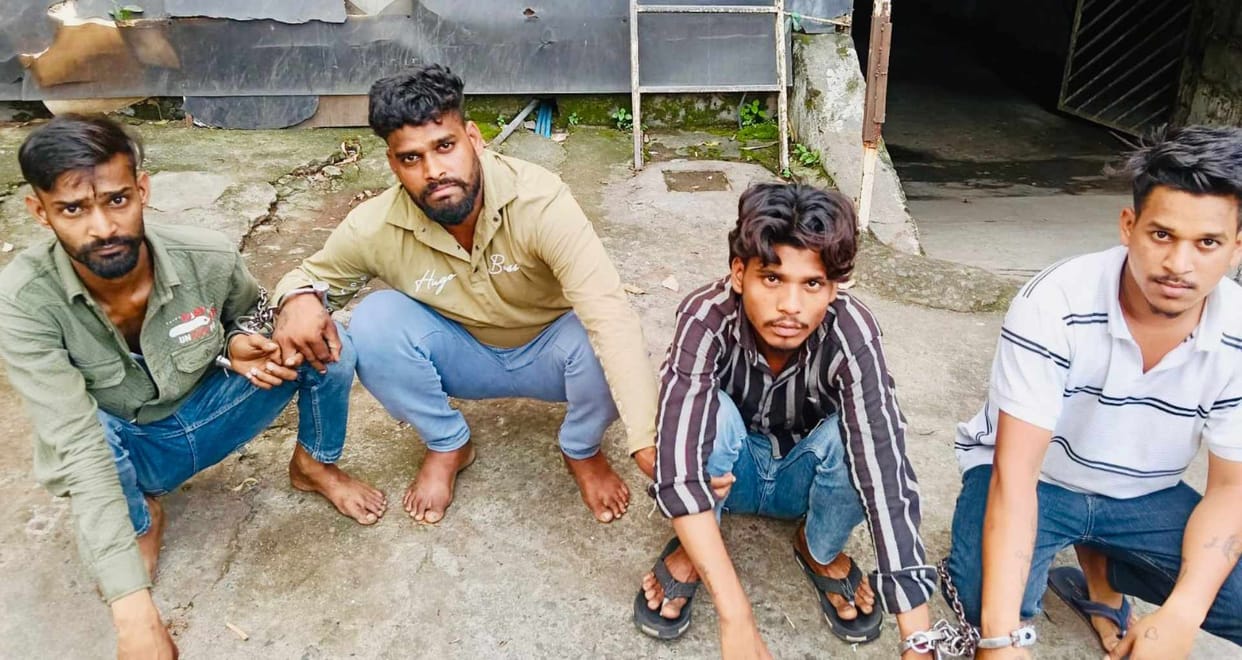bhopal miscreants bullying curbed four arrested public parade