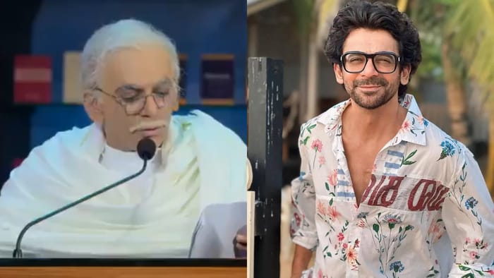Sunil grover do gulzar sahab mimicry in kapil show video viral after seeing him netizens shocked