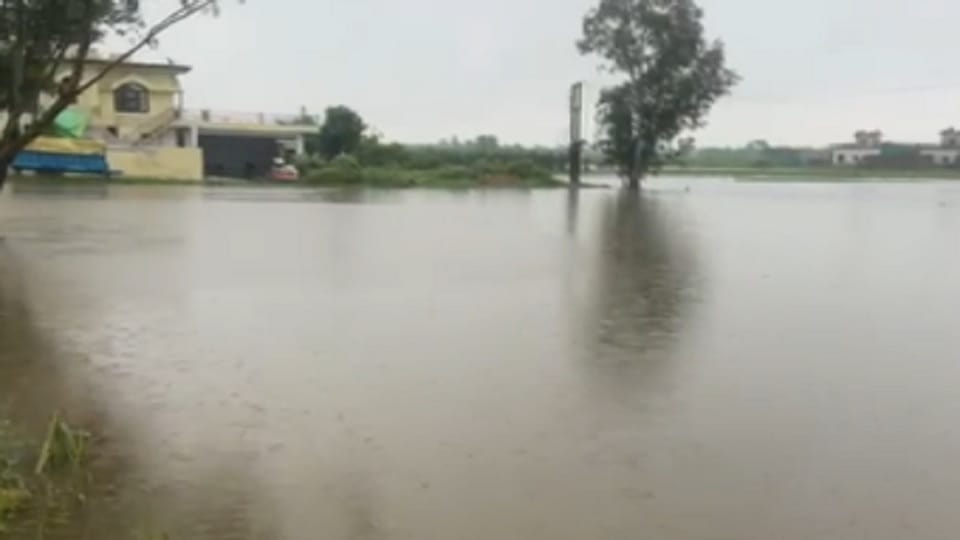 Saharanpur: Water level of Yamuna river increased due to rain, villages filled with water