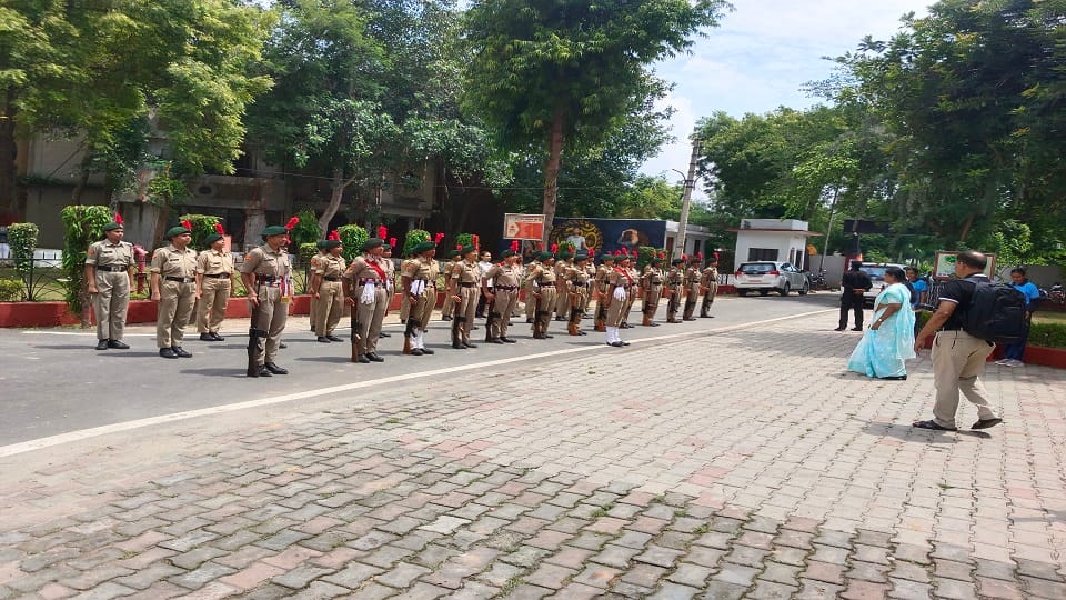 Agra University 91st Convocation glimpse of the rehearsal