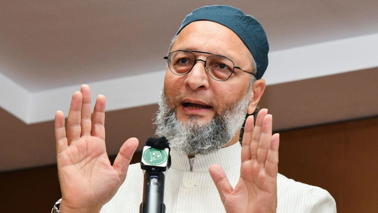 owaisi on hijab clad woman pm  statement clarification pakistan imran masood