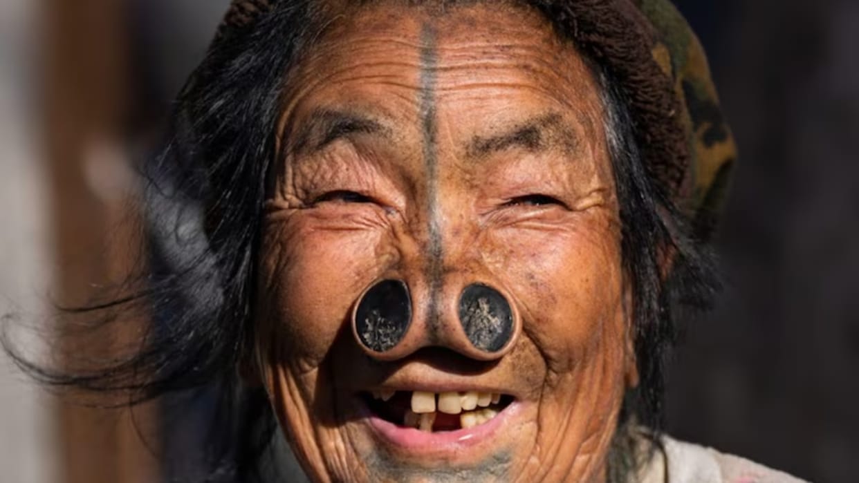This tribe closes the nostrils of women forever marriage happens only after getting a tattoo on the face