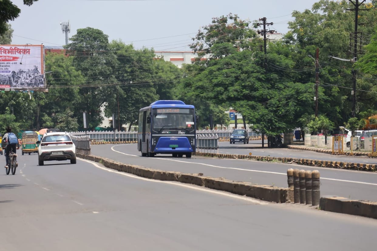 Indore News: BRTS width will be increased in Indore by 12 crores, bus stations will be removed