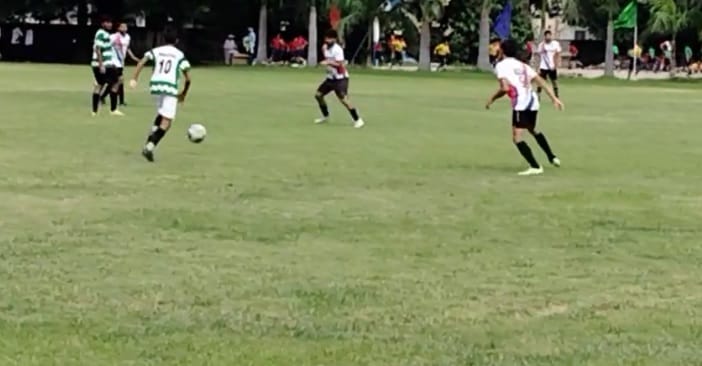 Kanpur KSS inter-school football competition organized teams from 13 schools participated