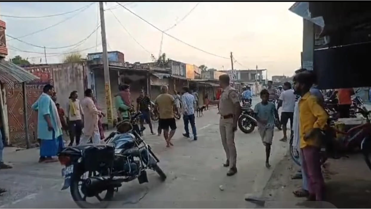 In Kushinagar, seeing a gun in a hand, the 'khaki' retreated, a rowdy opened fire - one injured
