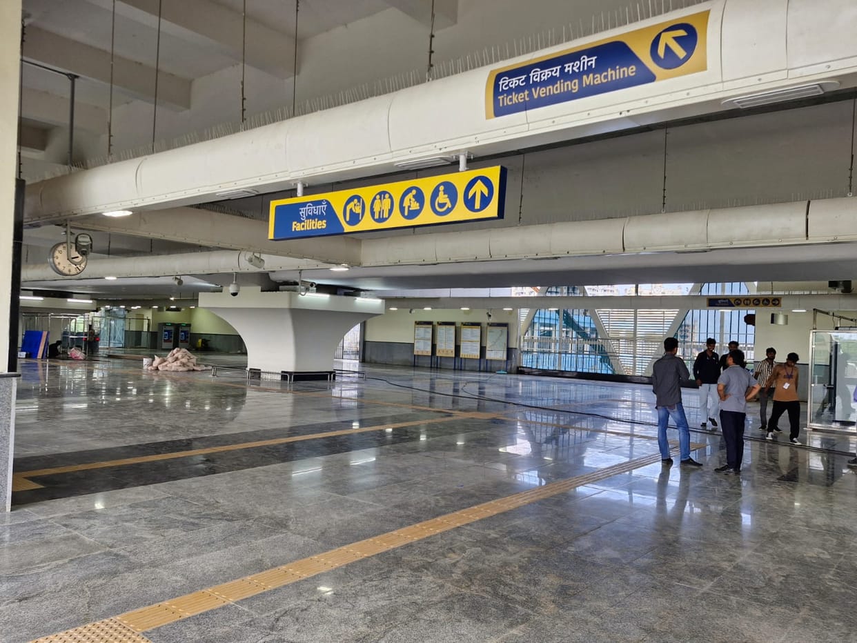 Lucknow: Skywalk gets approval, now passengers can reach the railway station directly from Badshahnagar Metro.