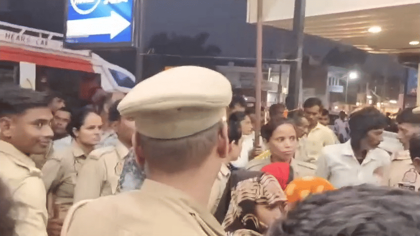 Raebareli: Angry with the death of the pregnant woman, the family members created a ruckus.