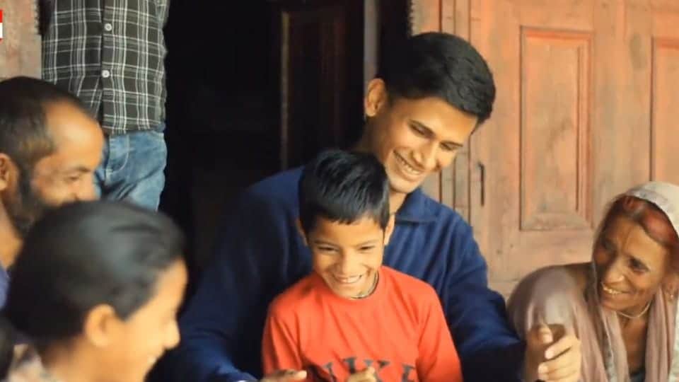 Help of Indian Army 8-year-old Akshay from Jammu got his voice back