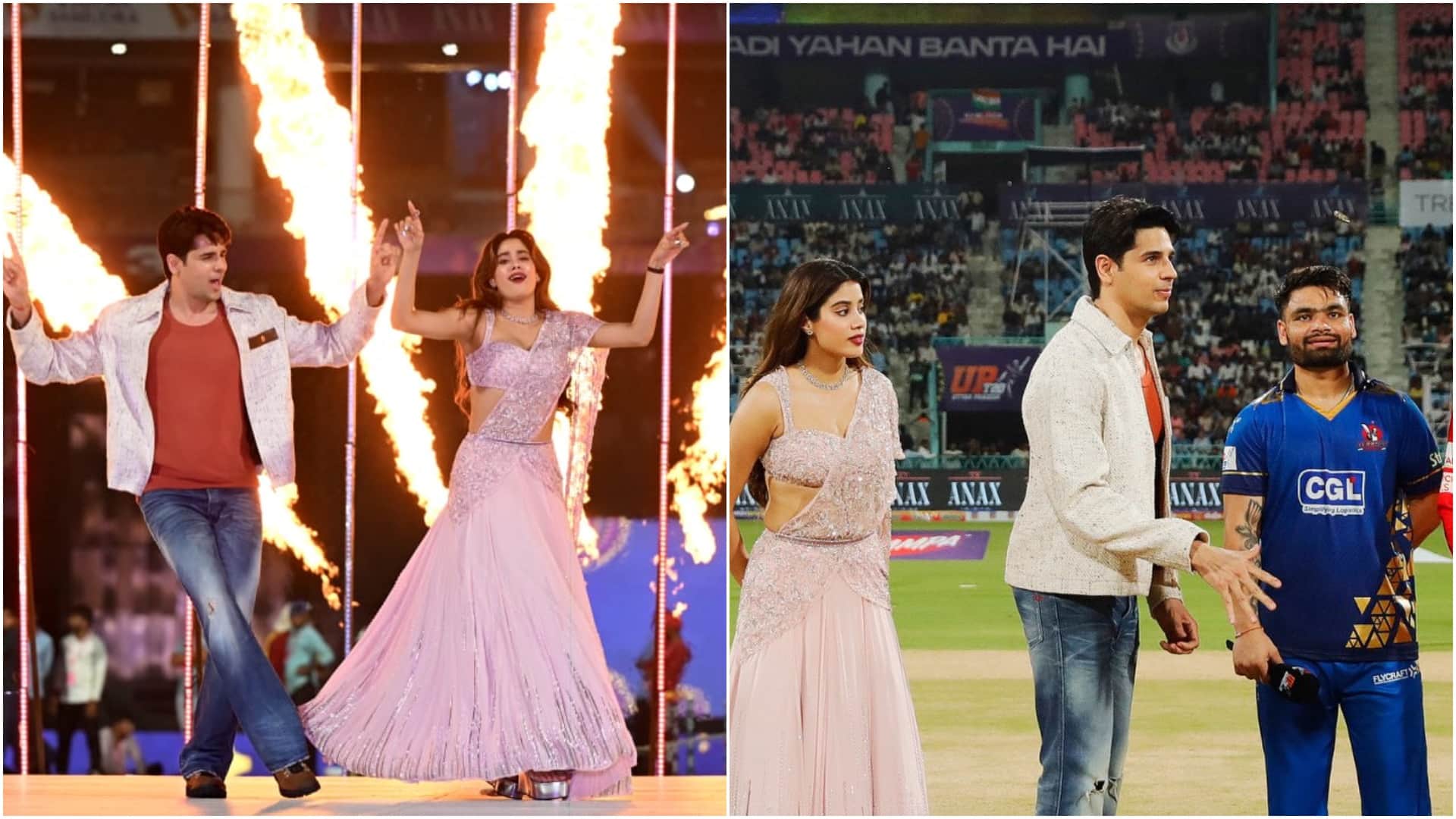 UPT20 League Grand Opening: Bollywood Stars Light Up Ekana Stadium with Dance & Music Disha Patani, Tamannah