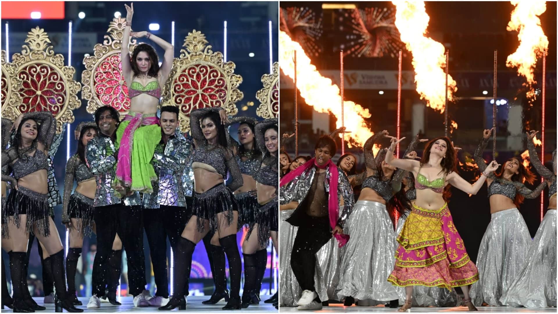 UPT20 League Grand Opening: Bollywood Stars Light Up Ekana Stadium with Dance & Music Disha Patani, Tamannah