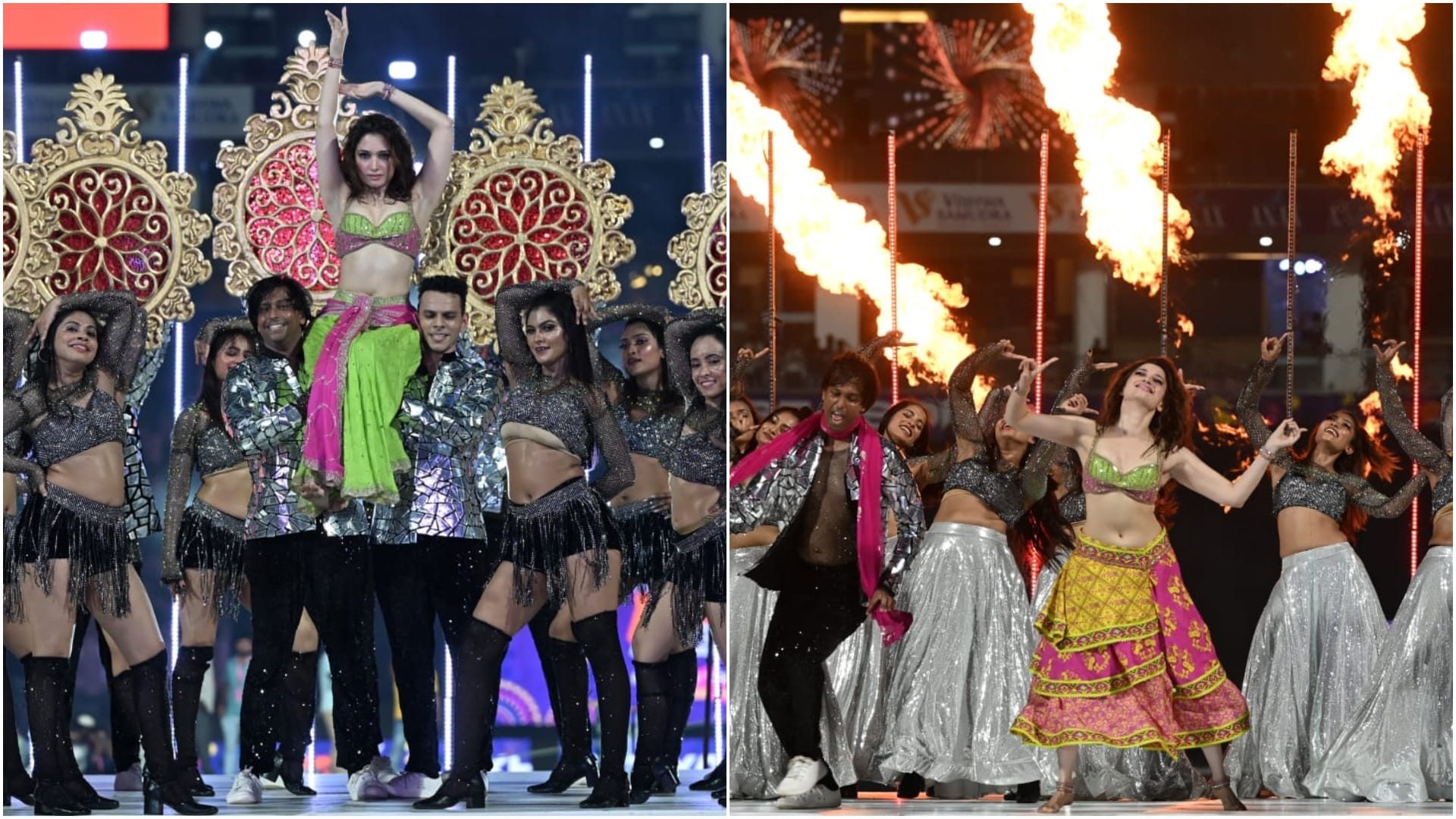 UPT20 League Grand Opening: Bollywood Stars Light Up Ekana Stadium with Dance & Music Disha Patani, Tamannah