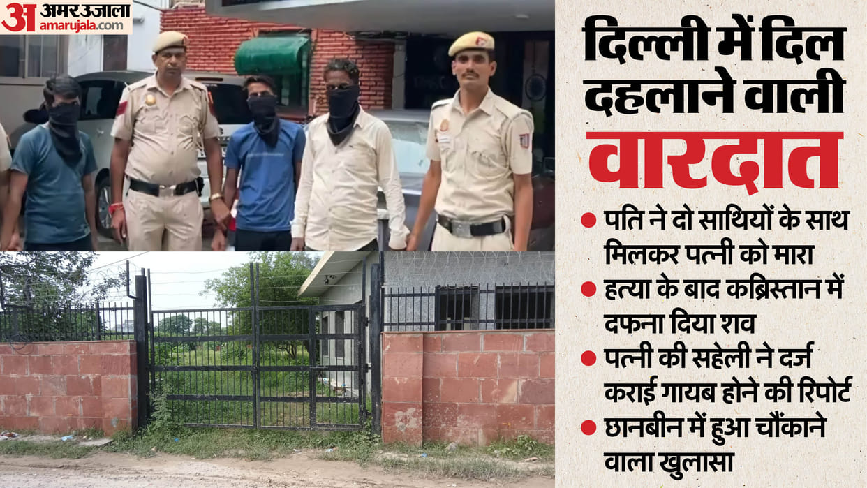 South Delhi Murder Case Husband Kills Wife Over Dubai Affair, Dumps Body in Chandanhaula Cemetery