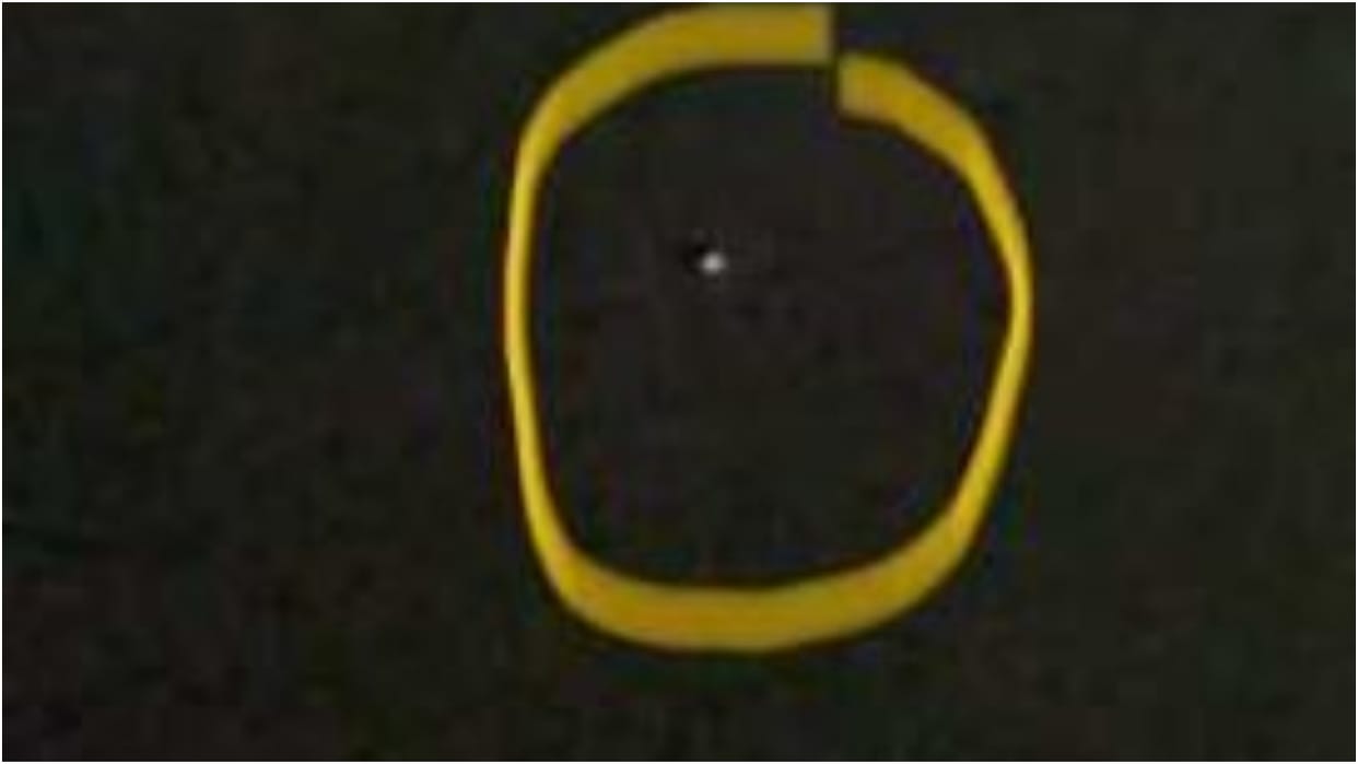 villagers claim strange object seen flying in the sky at night in Lakhimpur Kheri