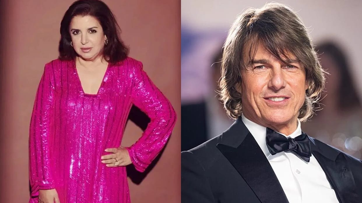 Farah khan comments on tom cruise bts video of mission impossible the final reckoning film