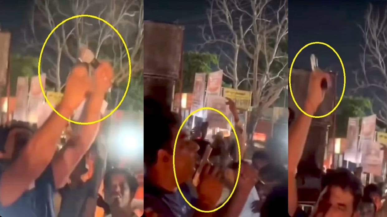 protest against Manisha murder case in Hansi; youth fired in air and uttered abusive words against CM