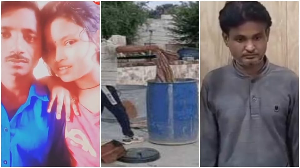 Alwar bule drum murder case lakshmi held his feet, Jitendra killed Hansram by pressing his mouth with a pillow