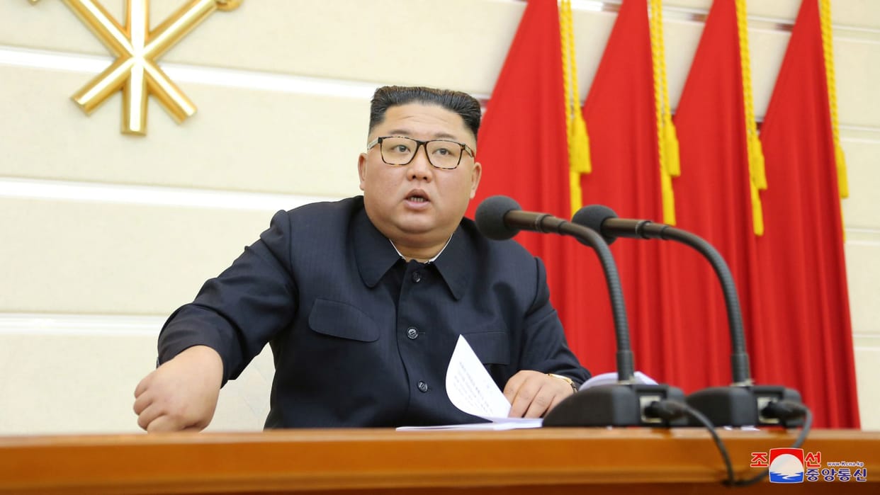North Korea touts missile tests as Trump visits South Korea