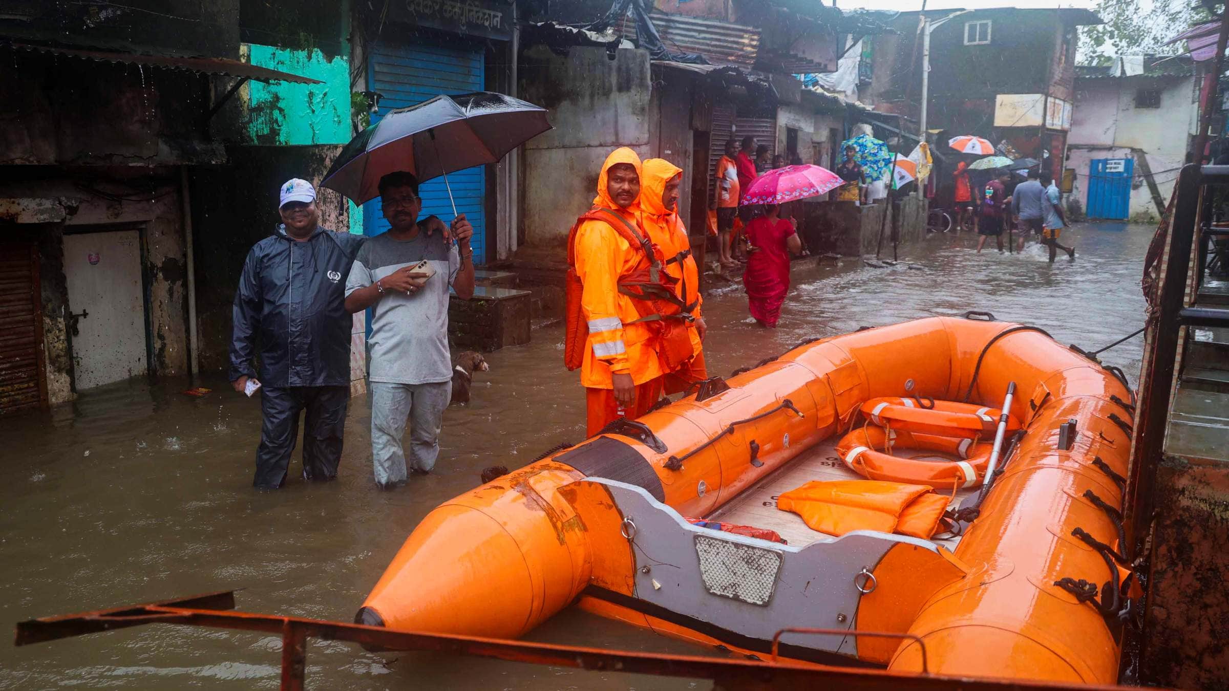 Maharashtra floods dams water level surging Mumbai waterlogging Hasnal People says disaster like never before
