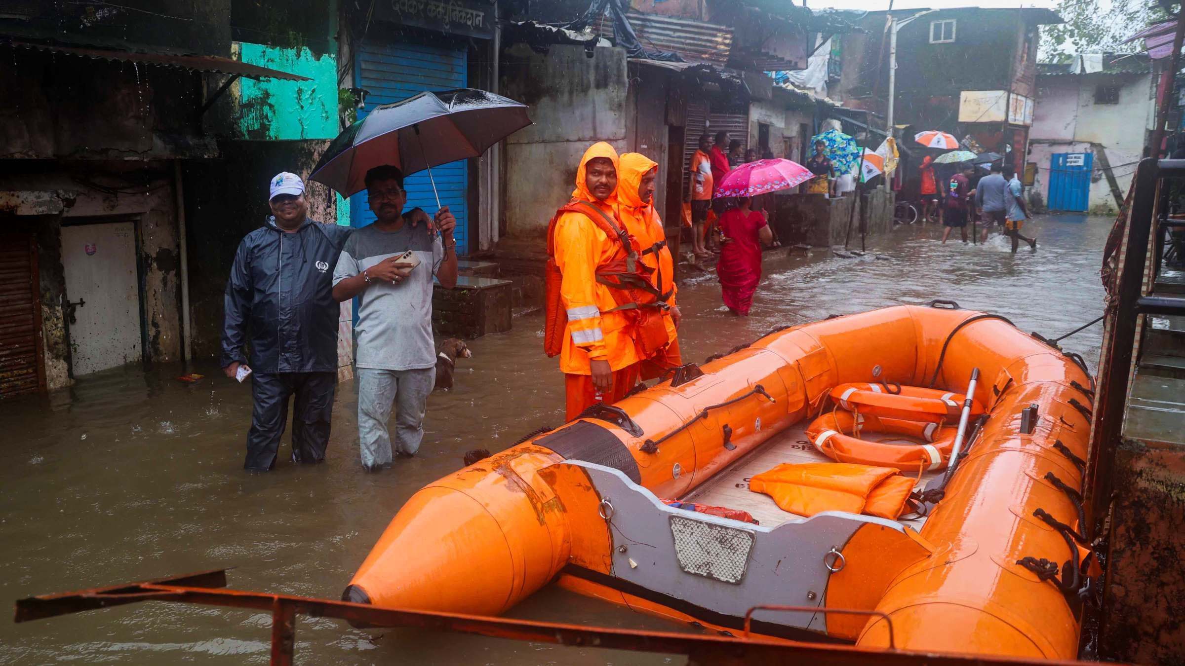 Maharashtra floods dams water level surging Mumbai waterlogging Hasnal People says disaster like never before