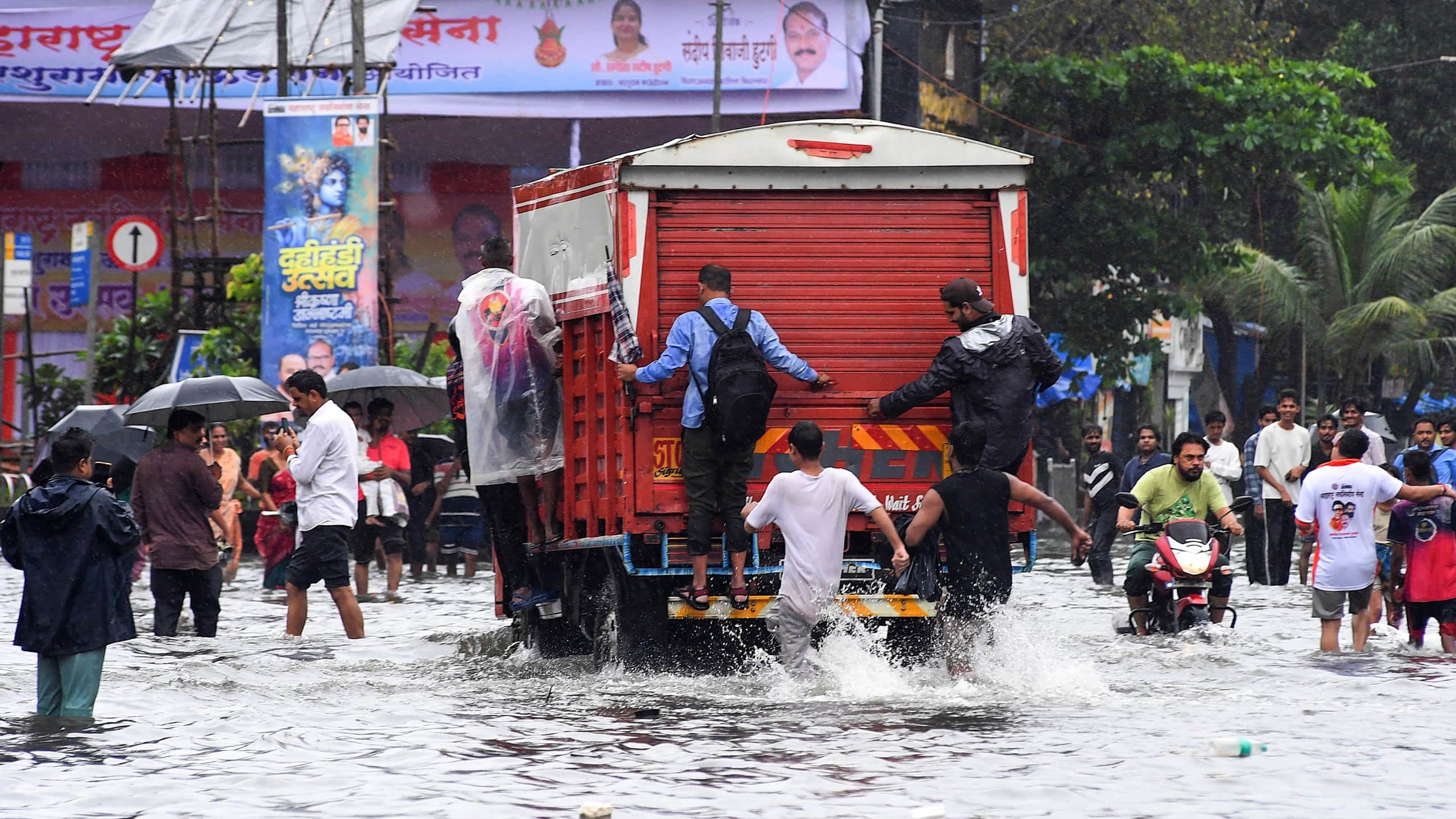 Maharashtra floods dams water level surging Mumbai waterlogging Hasnal People says disaster like never before