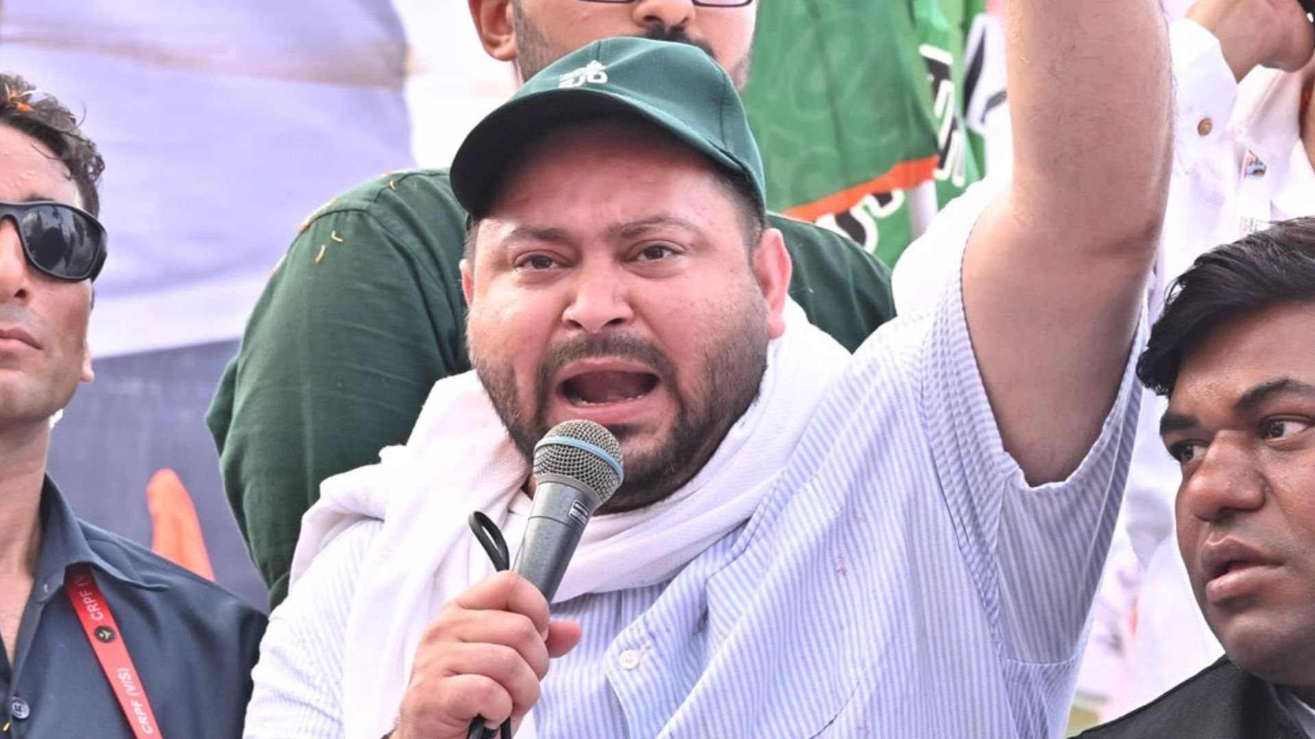 नेता प्रतिपक्ष तेजस्वी यादव।