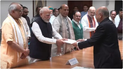 Vice President Nomination- CP Radhakrishnan NDA candidate for Vice President post, B. Sudershan Reddy