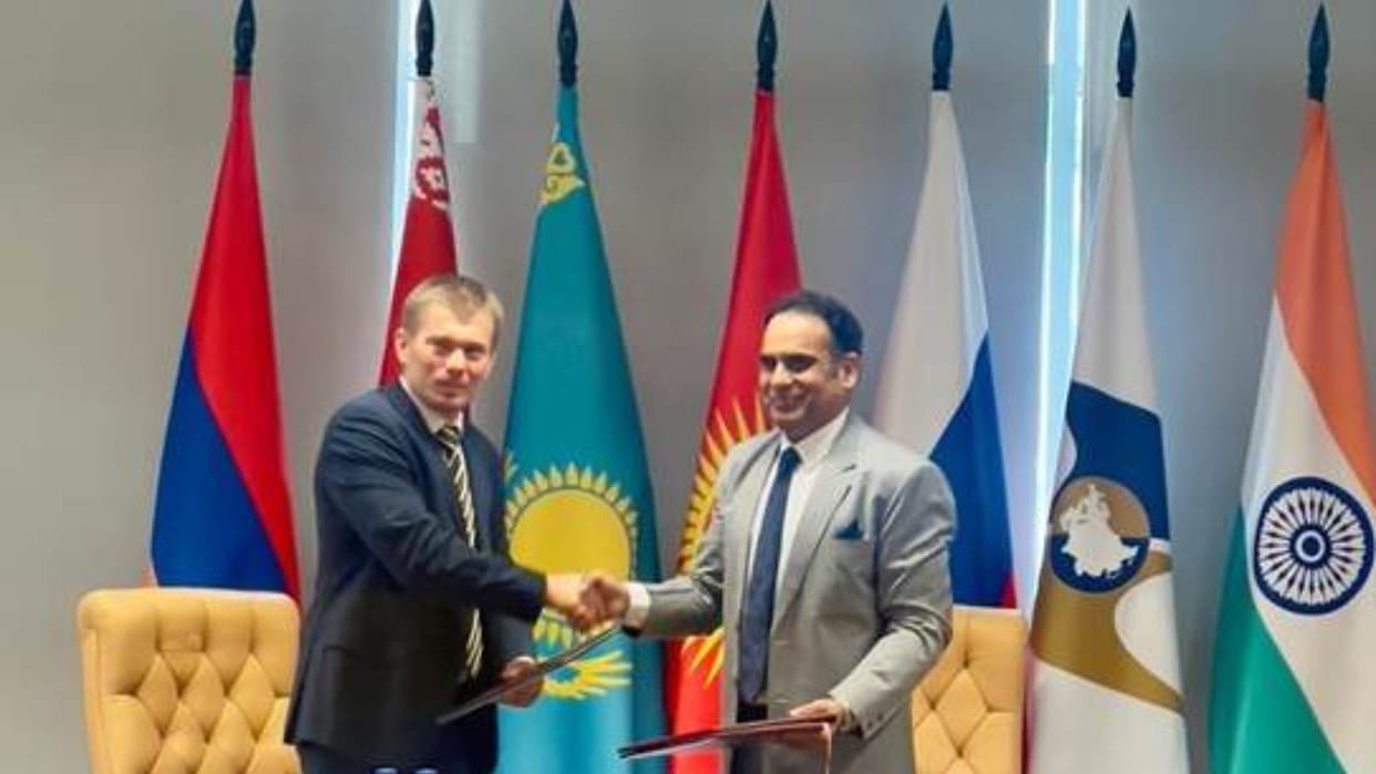 India and Eurasian Economic Union sign Terms of Reference to launch FTA negotiations