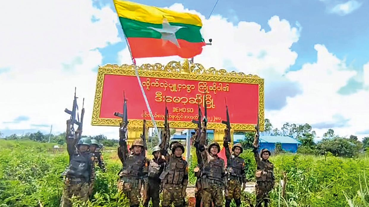 Myanmar army recaptures strategic city after two years takes back control from resistance forces