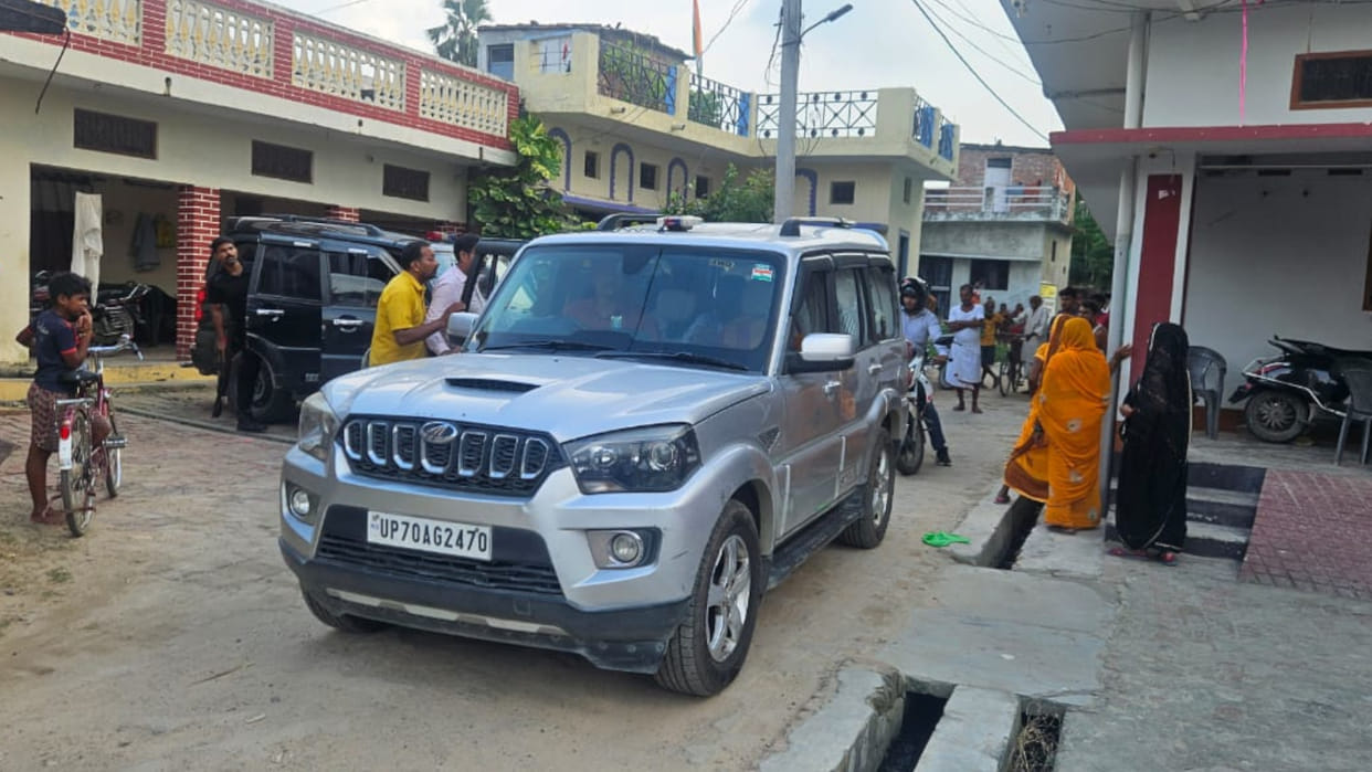 ATS raids in Chauri Chaura of Gorakhpur, takes a young man with them