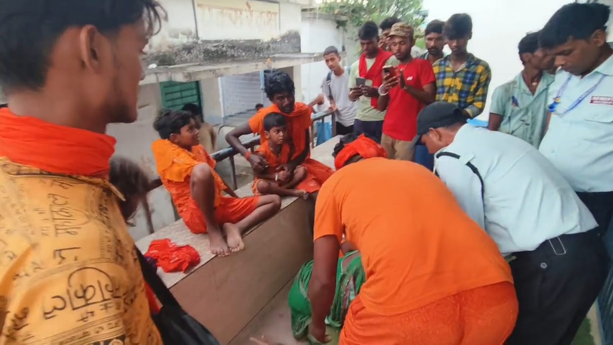 Bihar News: Road accident on Kursela NH-31 two dead and four seriously injured