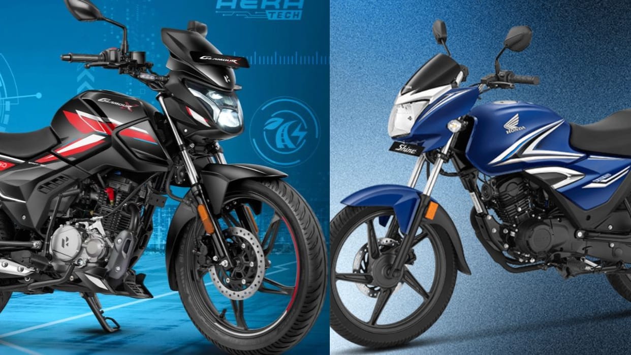 hero glamour x vs honda shine 125 comparison price features specifications engine gearbox details