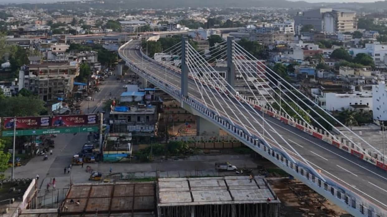 MP News: The country's largest cable stay bridge in the state's largest flyover, inaugurated on 23rd