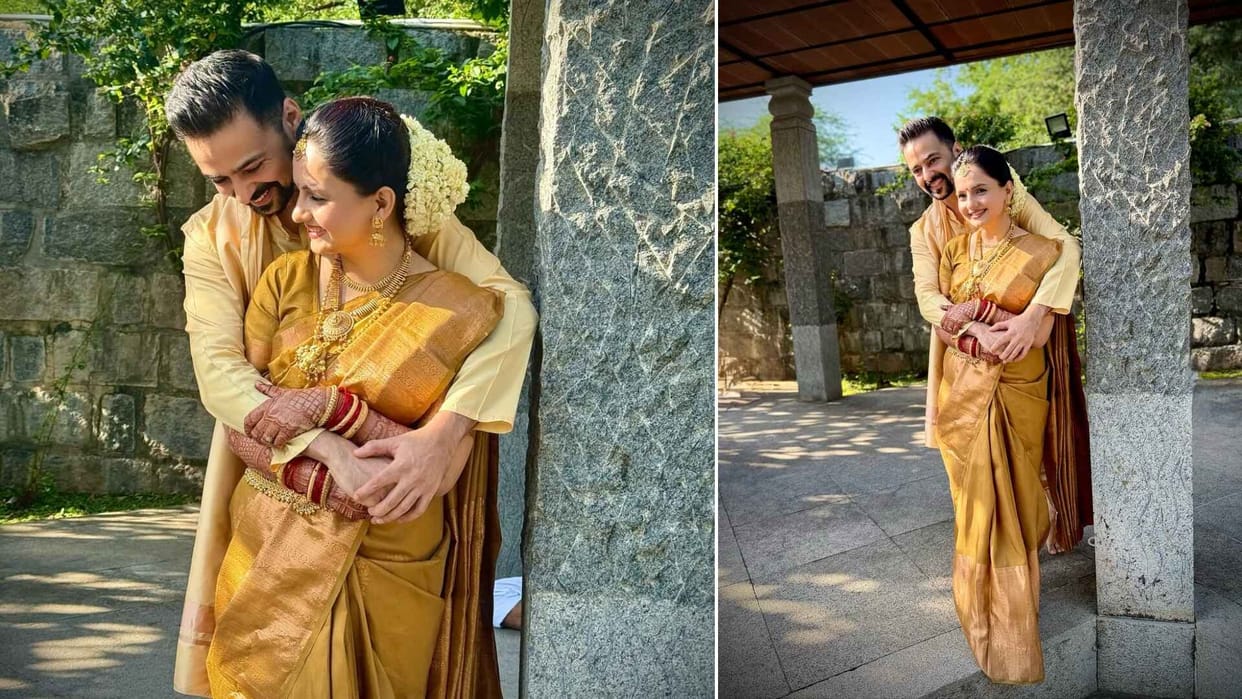 Saath Nibhaana Saathiya fame Gia Manek ties knot with actor Varunn Jain writes today we are husband and wife