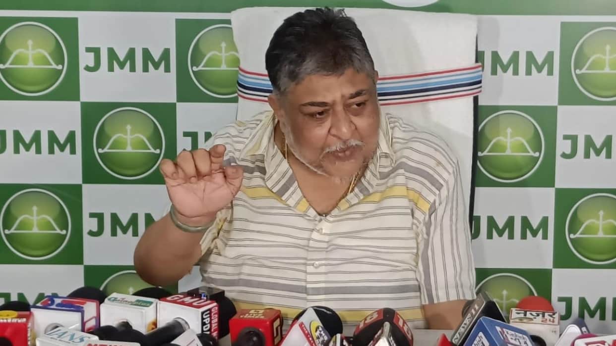 JMM will support India Alliance candidate B. Sudarshan Reddy in the Vice Presidential election