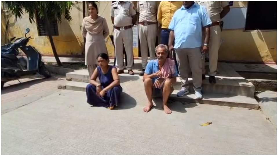 Murder in Love Affair: 64 Year Old Jija and Saali Kill Her Husband in Bhiwadi Crime News