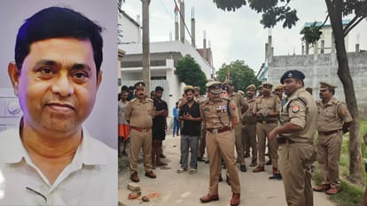 Varanasi Colonizer murder in his own colony miscreants fired three bullets from one meter away