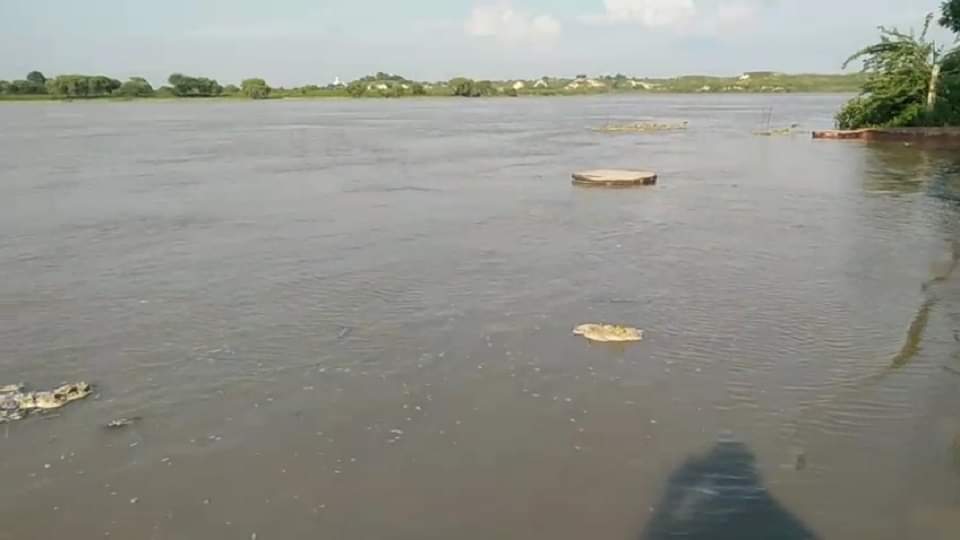 Yamuna Cross Danger Mark Anytime Administration alert