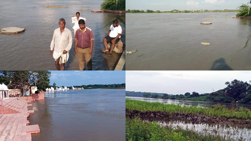 Yamuna Cross Danger Mark Anytime Administration alert
