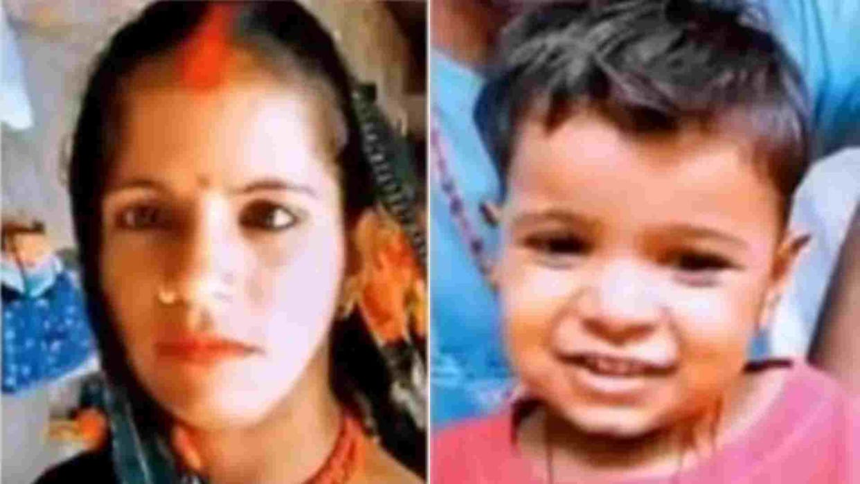Gwalior News: Mother commits suicide by hugging her three year old daughter