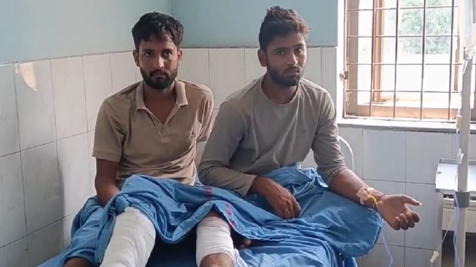Encounter between STF and criminals, two criminals of Rohit Godara gang arrested