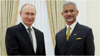 Moscow: Indian EAM S Jaishankar meets Russian President Vladimir Putin