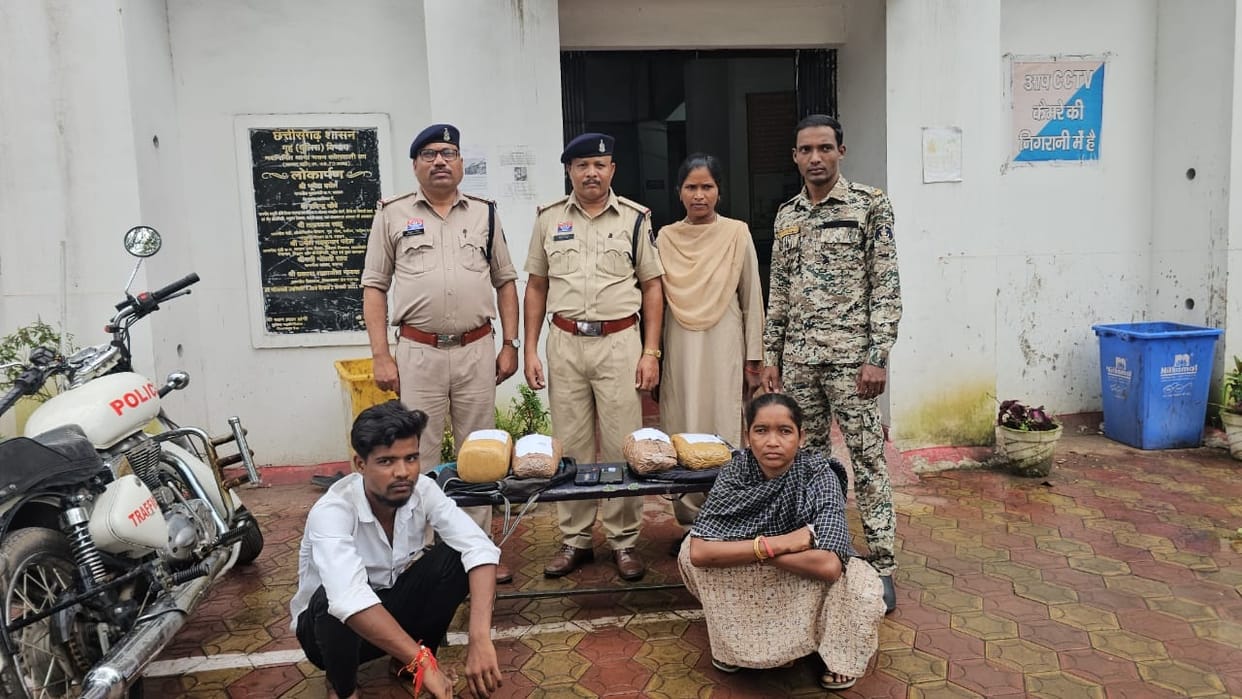 Two suppliers who brought ganja from Odisha and sold it in Raigad were arrested