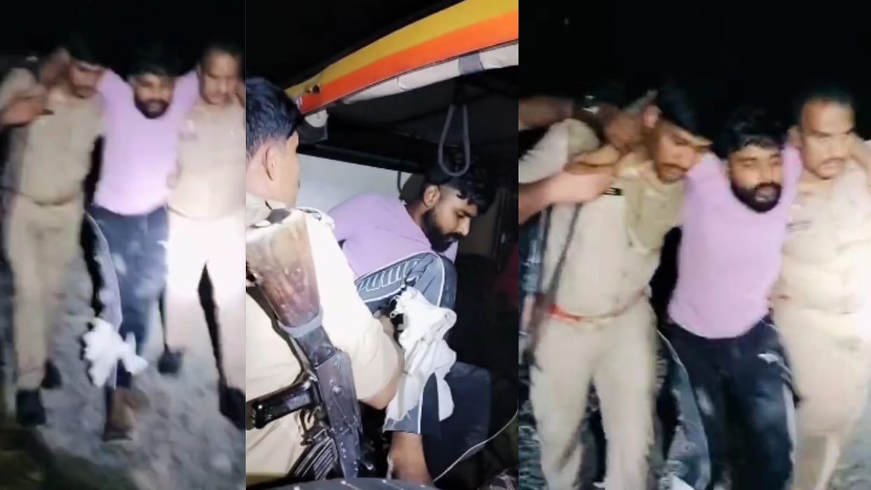 Azamgarh police solved post office post master robbery case and arrested two criminals
