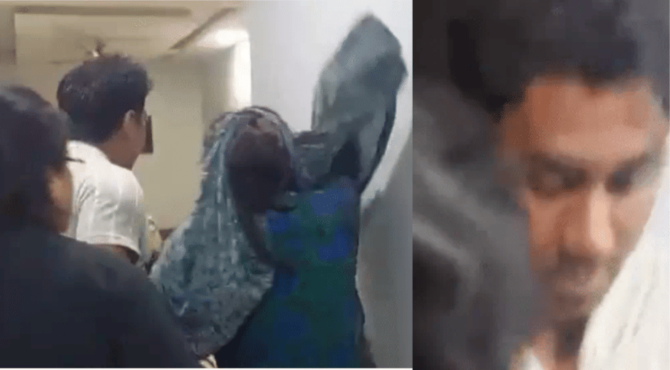 indore news girl jumps from third floor after love betrayal video viral