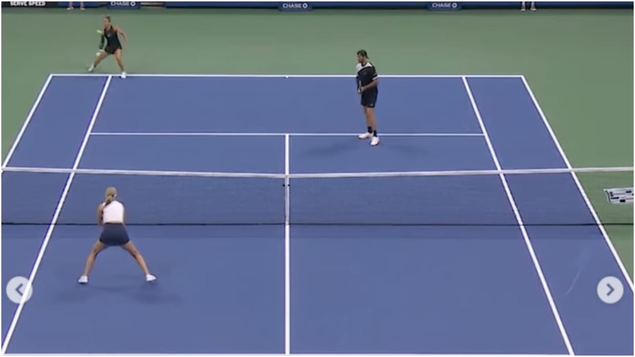 Sara Errani-Vavassori again became US Open mixed doubles champions, defeated Swiatek-Rud pair in the final