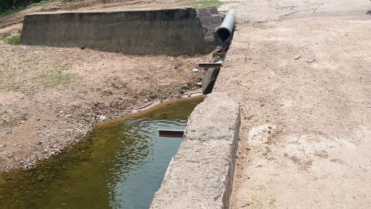 Jhansi: The pipeline going from Shahzad river to the tank broke, eight thousand people affected
