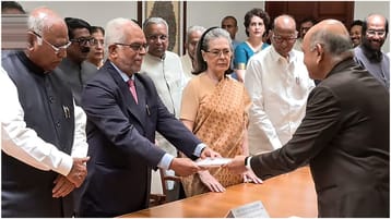 B Sudarshan Reddy Says VP election not merely about individual, its about reaffirming idea of India