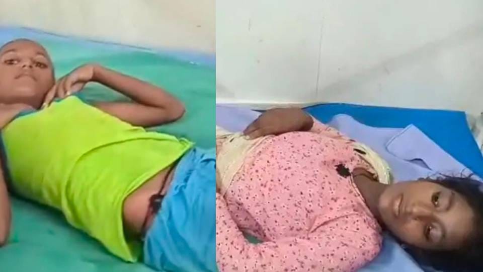 mother drank pesticide with children In domestic dispute in Sitapur woman died children in critical condition