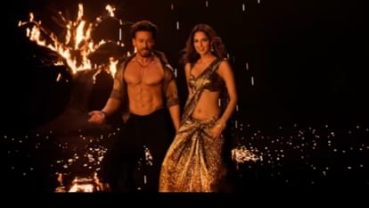 Baaghi 4 Song Bahli Sohni Out Tiger Shroff Harnaaz Sandhu Sizzling Chemistry with Hookstep